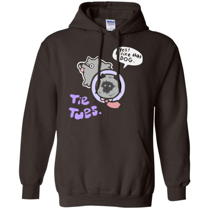 Yes I Like That Dog Tietuesday Dog Lover T-shirt Dark Chocolate