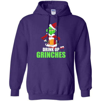 Christmas T-shirt Drink Up Grinches Purple
