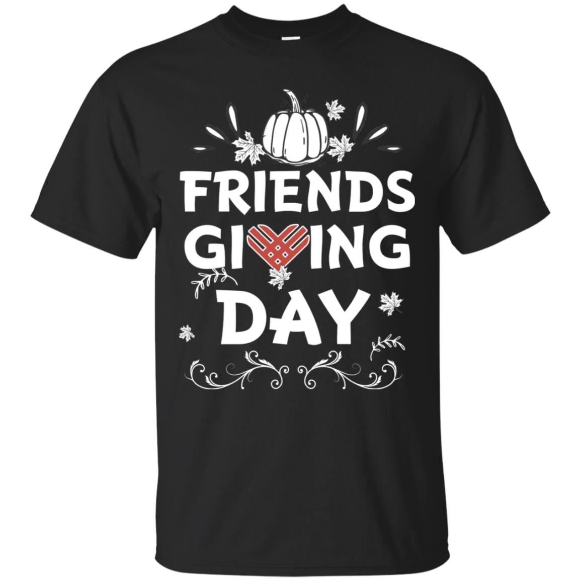 Friend Giving Day Shirt Black