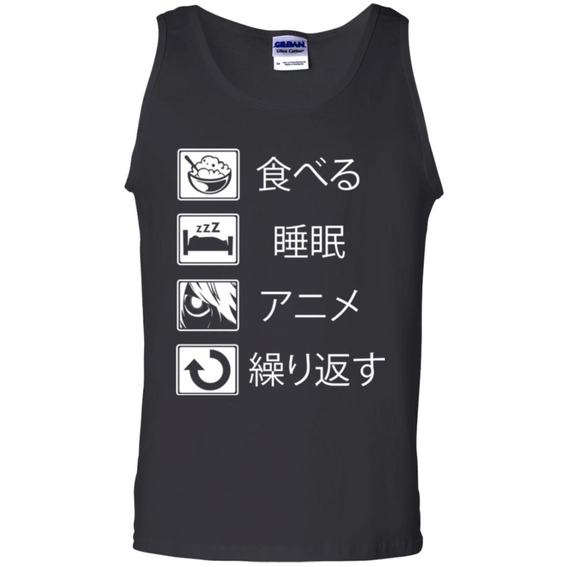 Anime Binge T-shirt Eat Sleep Anime Repeat