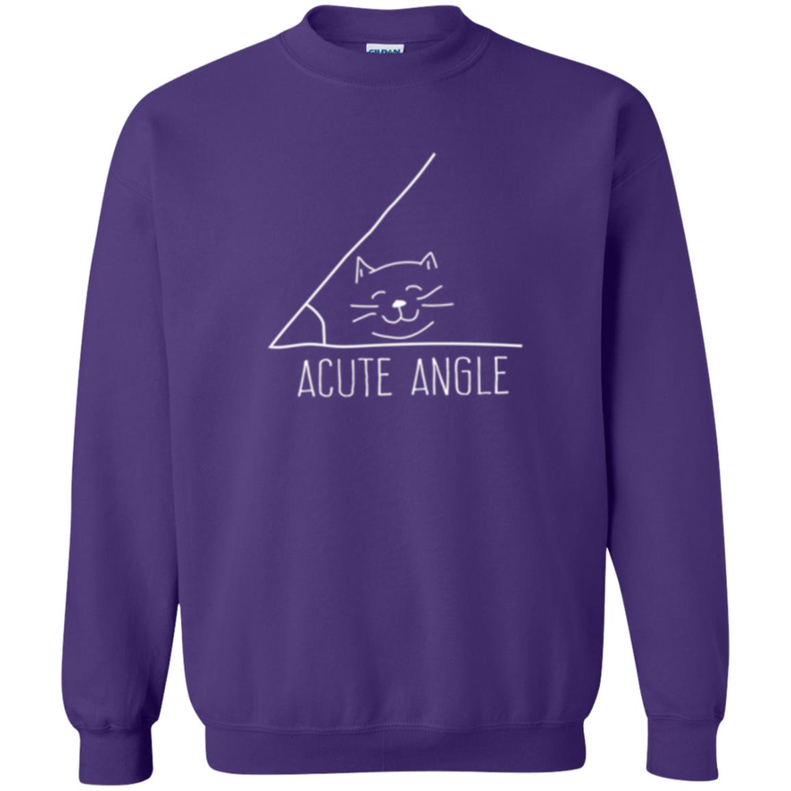 Cat Lovers T-shirt Acute Angle Purple