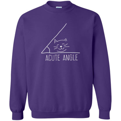 Cat Lovers T-shirt Acute Angle Purple