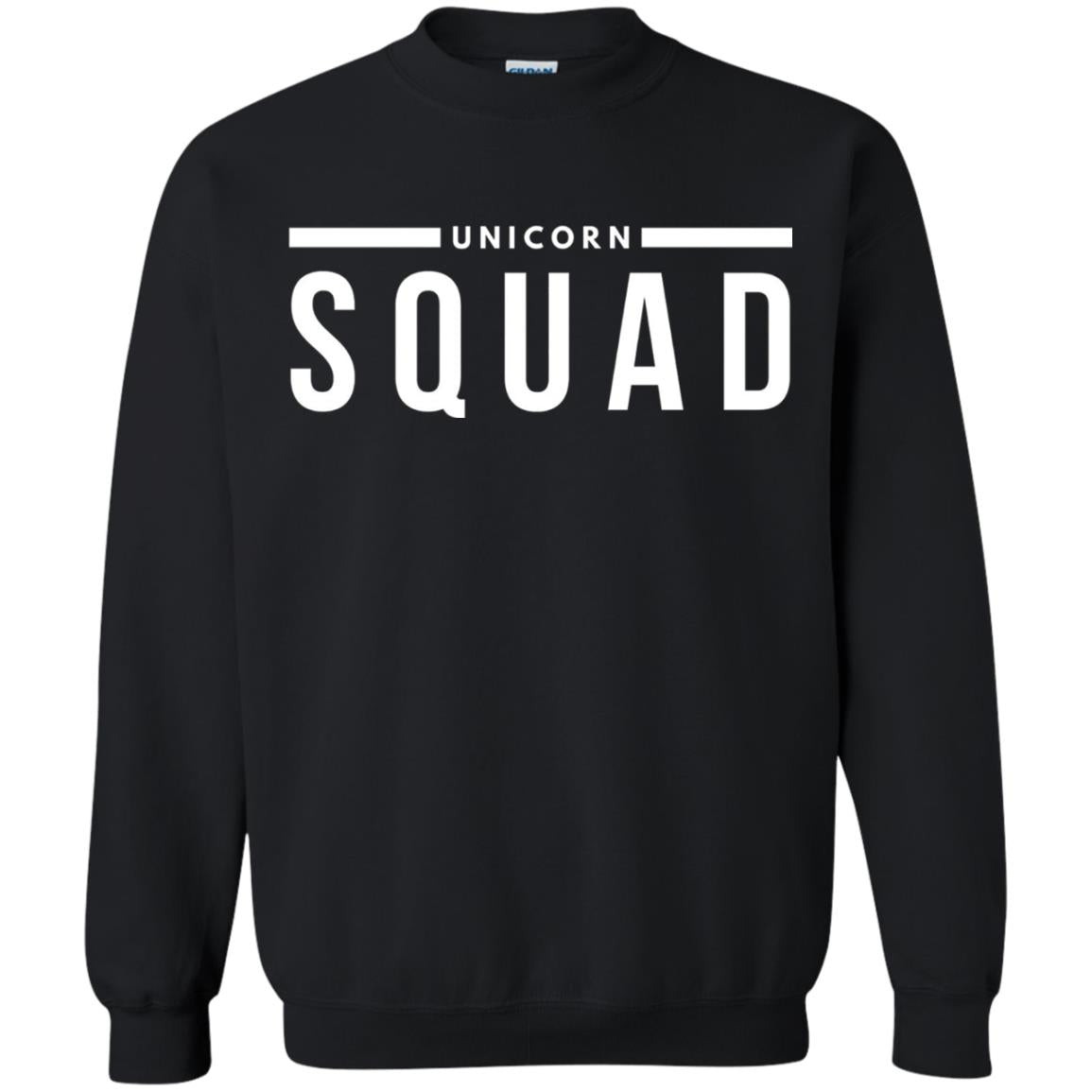 Funny Unicorn Squad Unicorn Lovers T-shirt Black