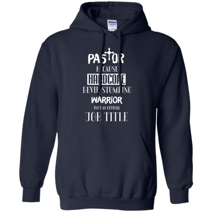 Pastor Because Hardcore Devil Stomping T-shirt Navy