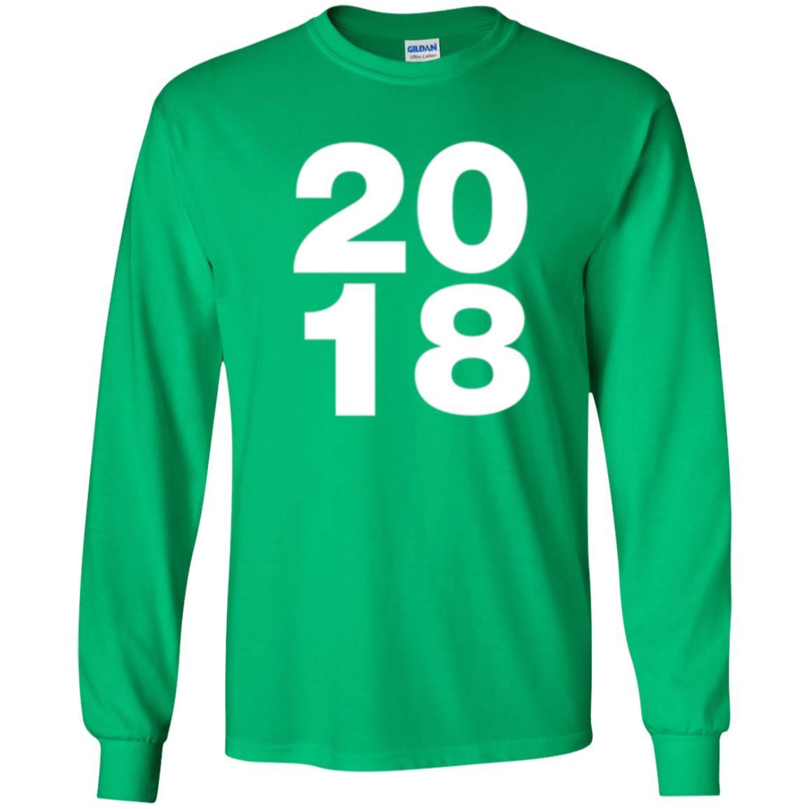 Happy New Year T-shirt 2018 New Year Party T-shirt Irish Green