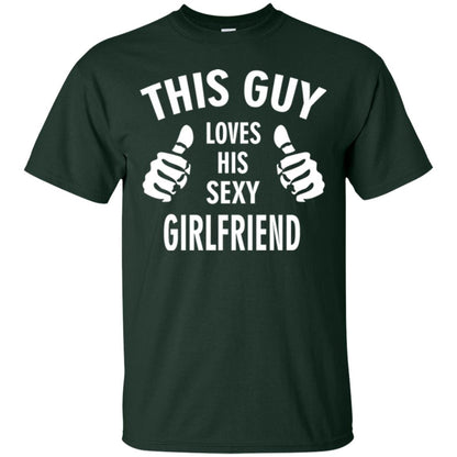 This Guy Loves His Sexy Girlfriend Boyfriend Shirt Forest