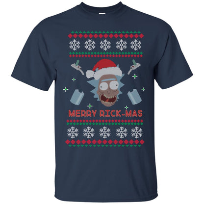 Mery Rick-mas Shirt Navy