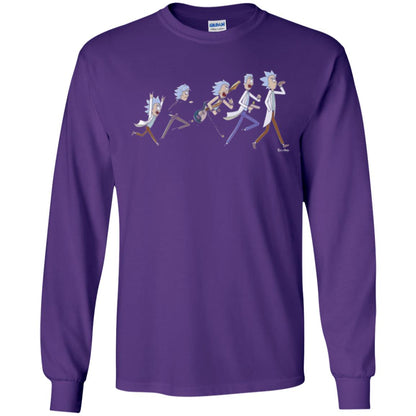 Rick And Morty T-shirt The Life Of Rick Purple