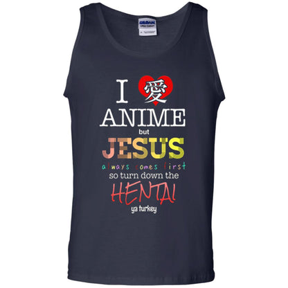 I Love Anime But Jesus Always Comes First Shirt