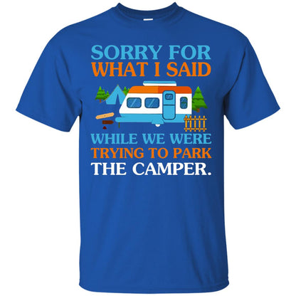 While We Were Trying To Park The Camper T-shirt Royal