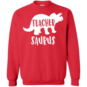 Teachersaurus Shirt Funny Appreciation Gift Teacher Dinosaur