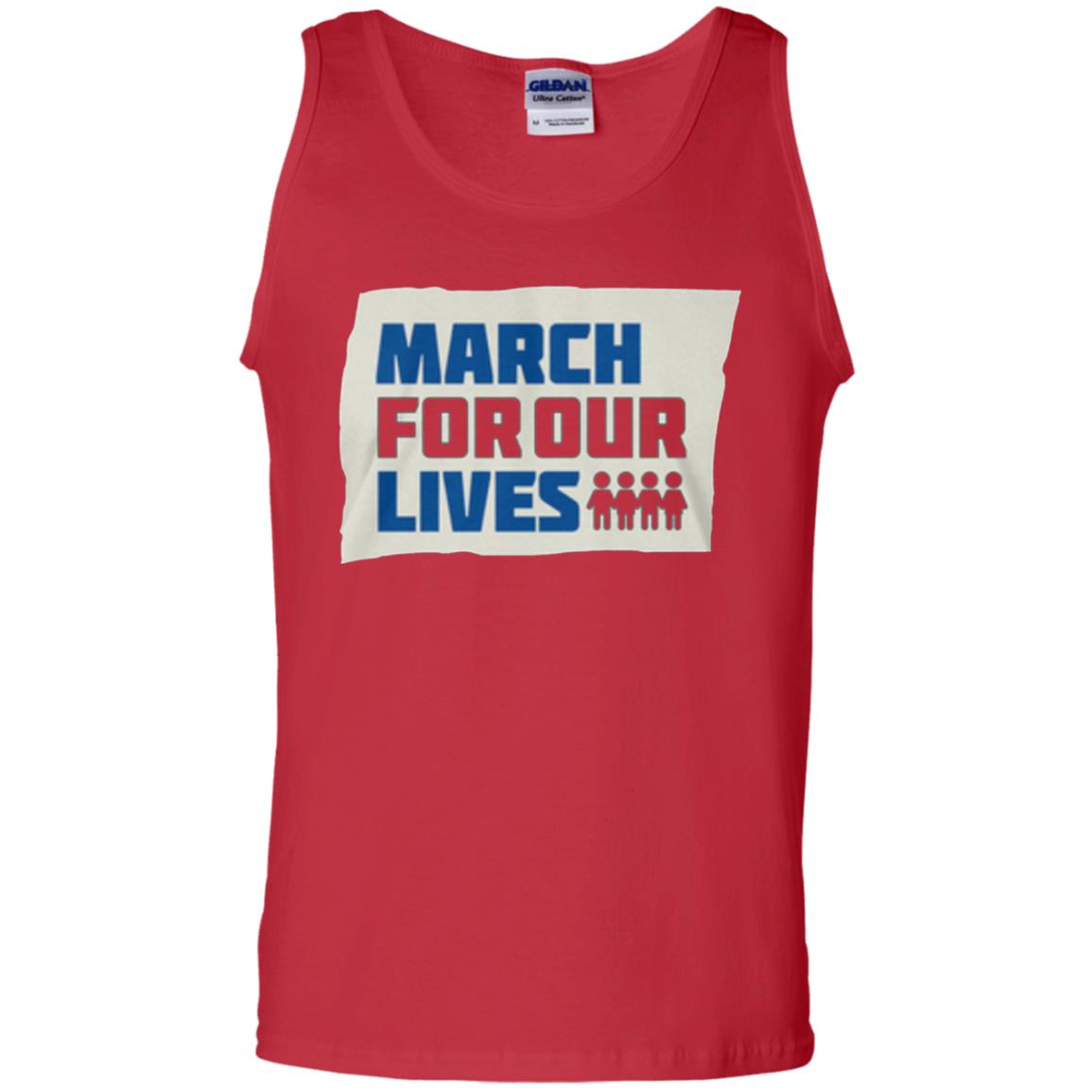 March For Our Lives Anti Gun T-shirt Red