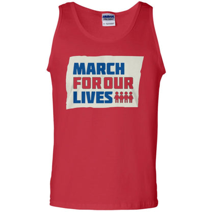 March For Our Lives Anti Gun T-shirt Red