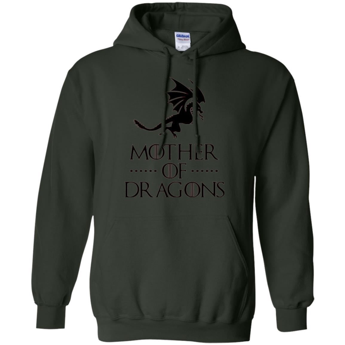Throne Dragon T-shirt Mother Of Dragons Game Forest Green