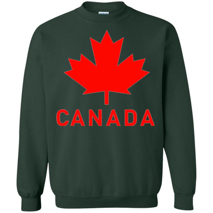 Canada Flag T-shirt Vintage Canada Flag Eh Team Forest Green