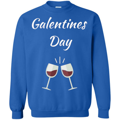 Valentines Alternative Galentines Day T-shirt Royal