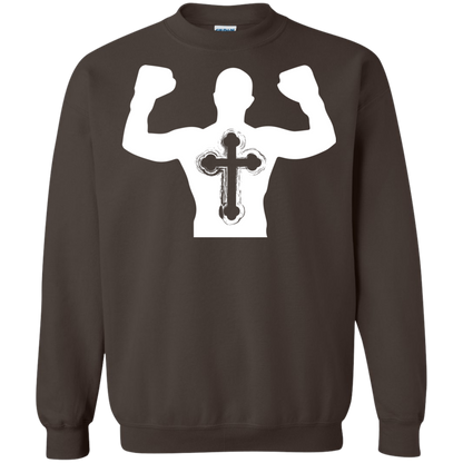 Christian Gym Exercise Workout T-shirt Dark Chocolate