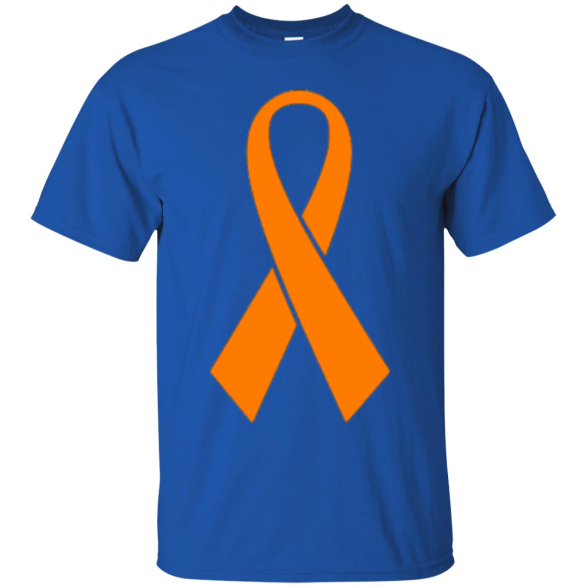 Orange Ribbon Gun Violence Awareness Anti Gun T-shirt Royal