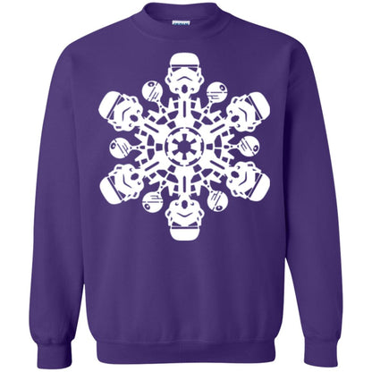 Christmas T-shirt Star Wars Stormtrooper Snowflake Purple