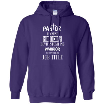 Pastor Because Hardcore Devil Stomping T-shirt Purple