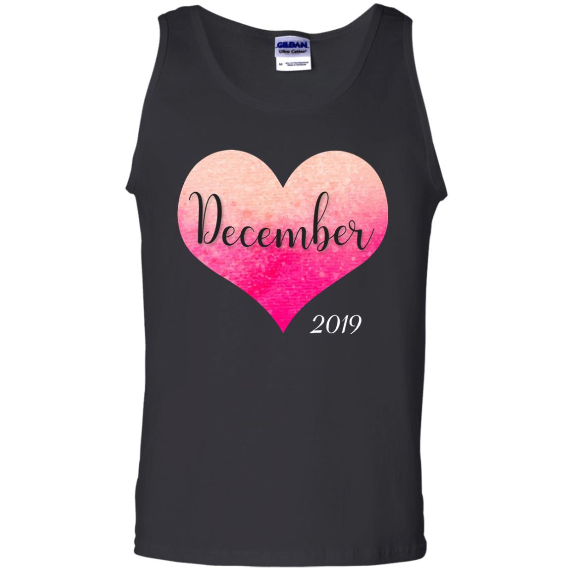 Pregnancy Reveal Announcement Party December 2019 Shirt Black