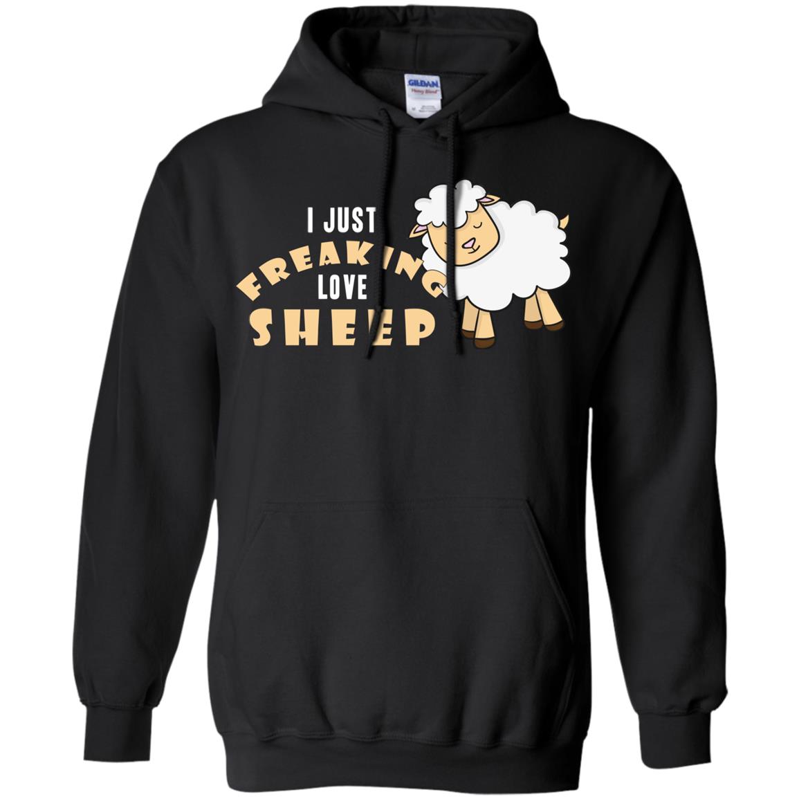 I Just Freaking Love Sheep ShirtG185 Gildan Pullover Hoodie 8 oz.