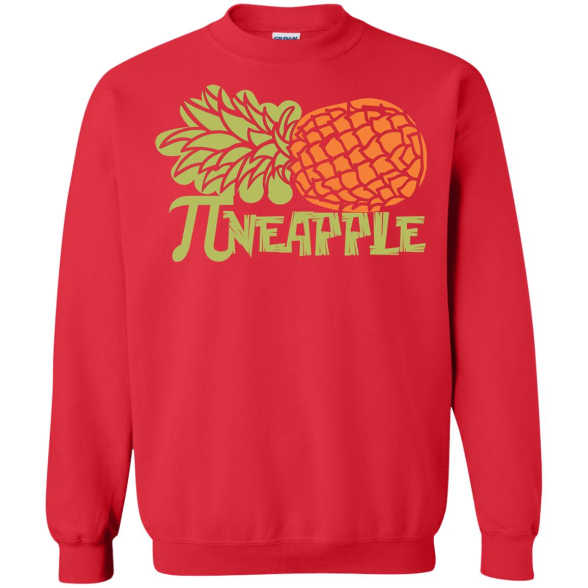 Cool Pineapple Pi Day T-shirt Red