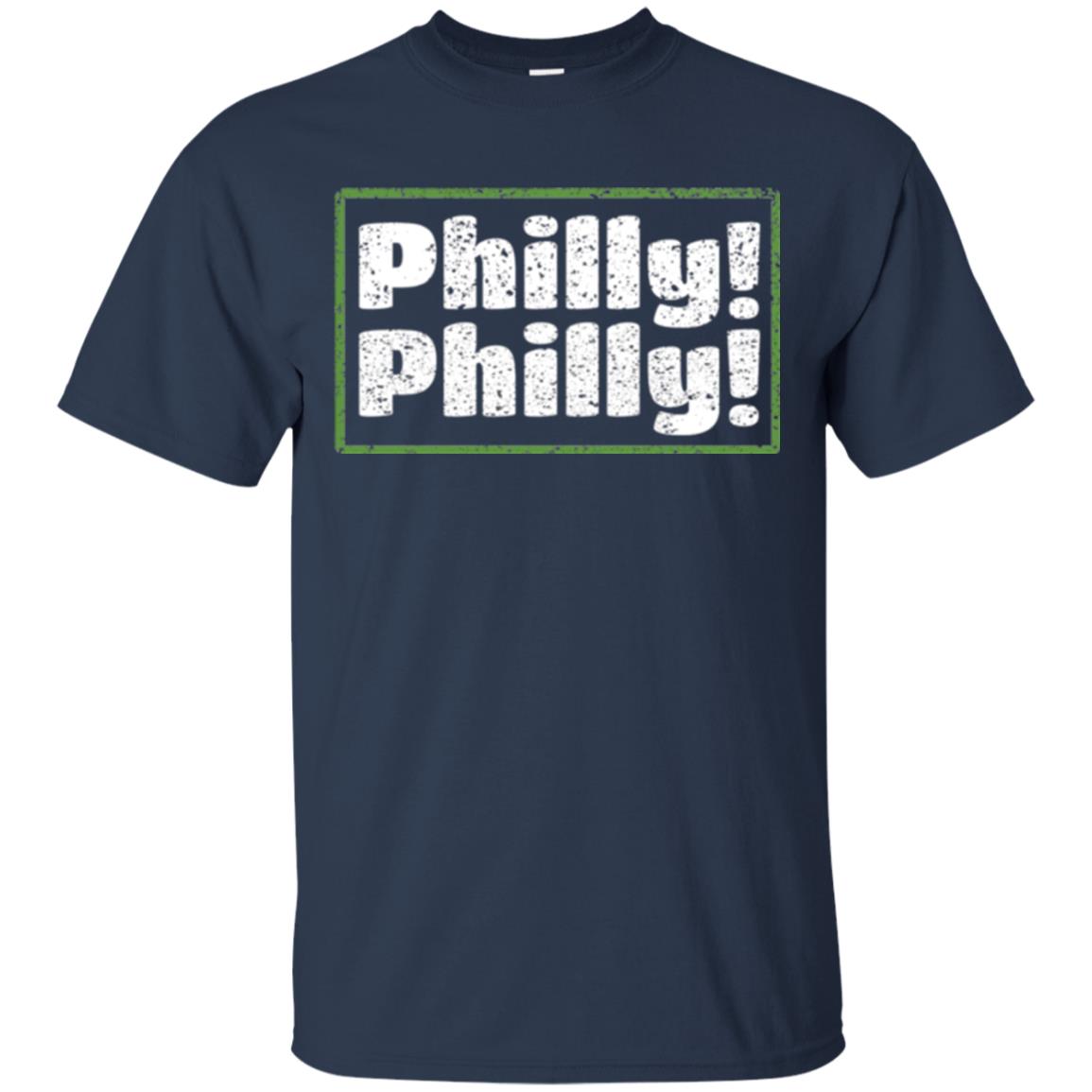 Philly! Philly! T-shirt Football Shirt Navy