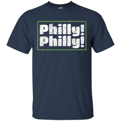 Philly! Philly! T-shirt Football Shirt Navy