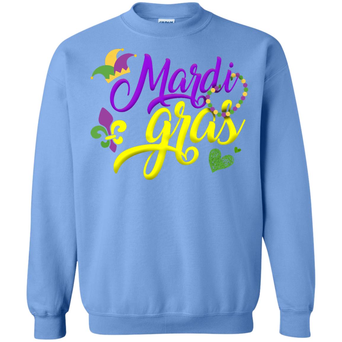 Mardi Gras 2018 T-shirt Carolina Blue