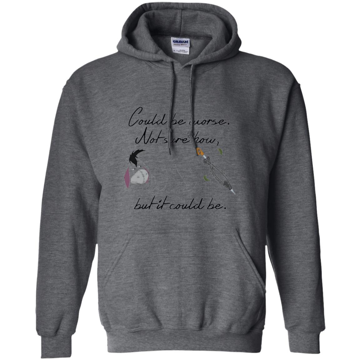 Eeyore Quote T-shirt Could Be Worse Not Sure How But It Could Be Dark Heather