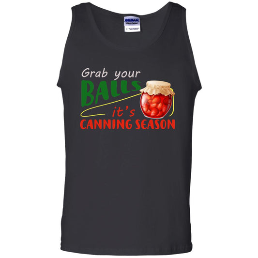 Grab Your Balls It's Canning Season Shirt Black