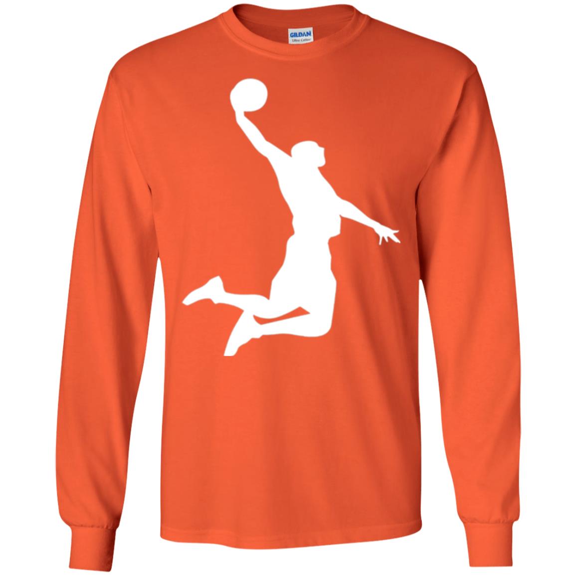 Basketball Lovers T-shirt Orange