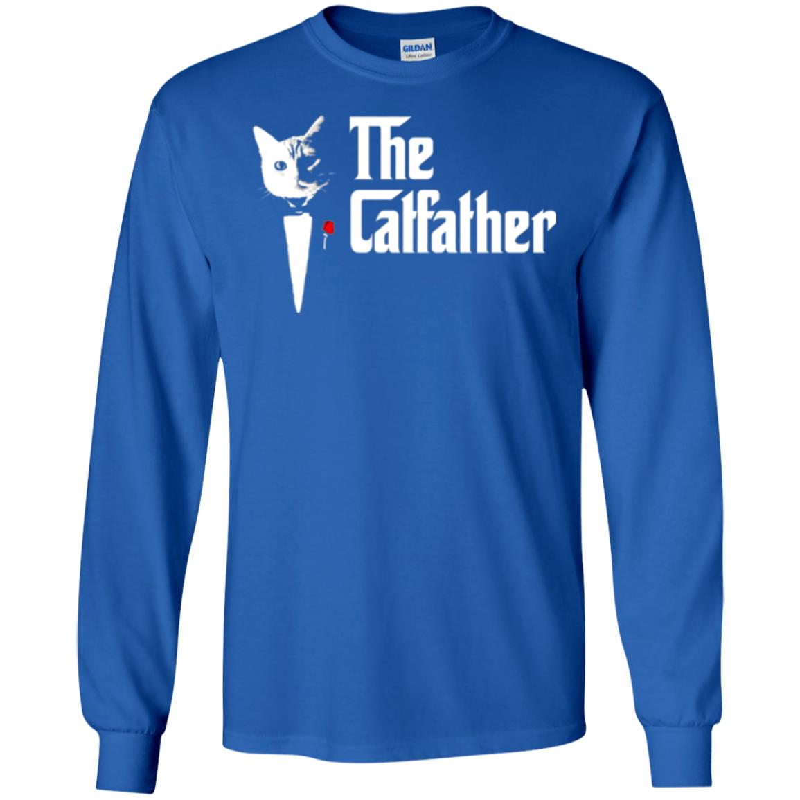 Daddy T-shirt The Catfather Royal