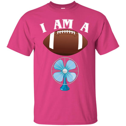 Football Lover T-shirt I Am A Football Fan Heliconia