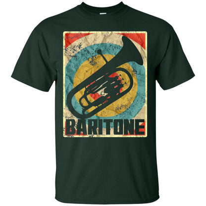 Vintage Baritone Horn T-shirt Forest