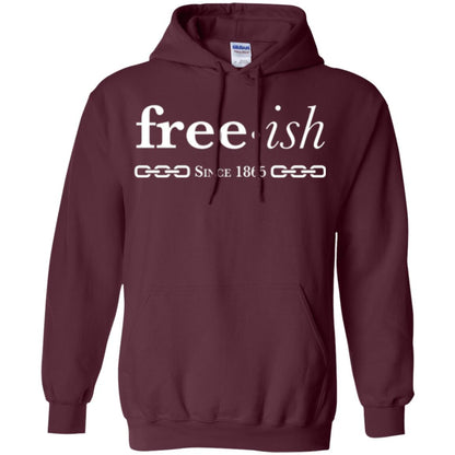 Free-ish Since 1865 Black Pride T-shirt Maroon