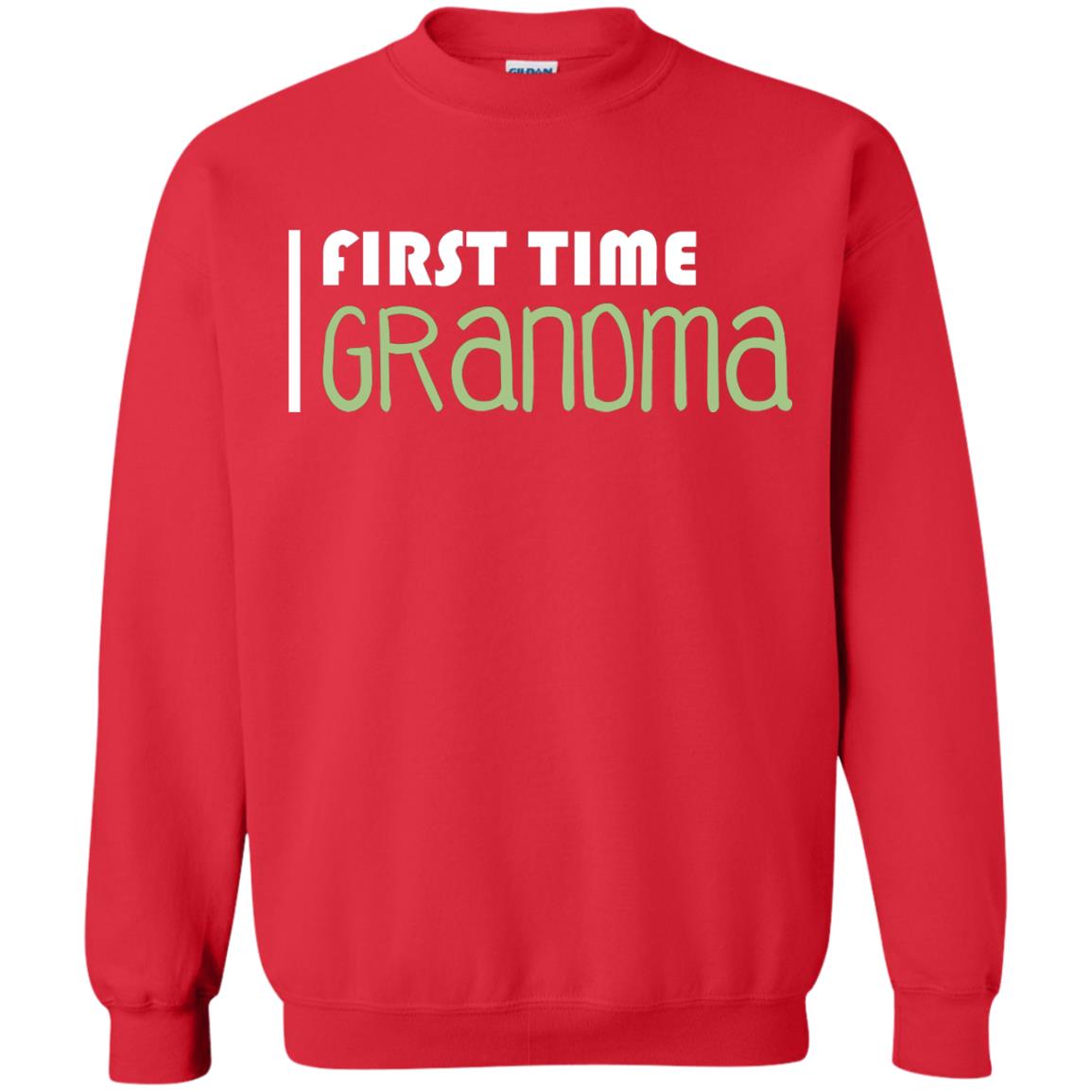 First Time Grandma Shirt Red