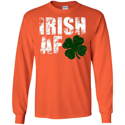 Funny Irish St. Patrick_s Day T-shirt Orange