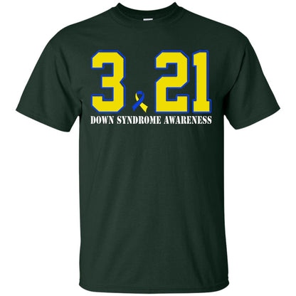 March 21st Down Syndrome Awareness T-shirt Forest