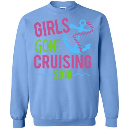 Girls Gone Cruising Girls Trip Cruise T-shirt Carolina Blue