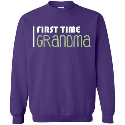 First Time Grandma Shirt Purple