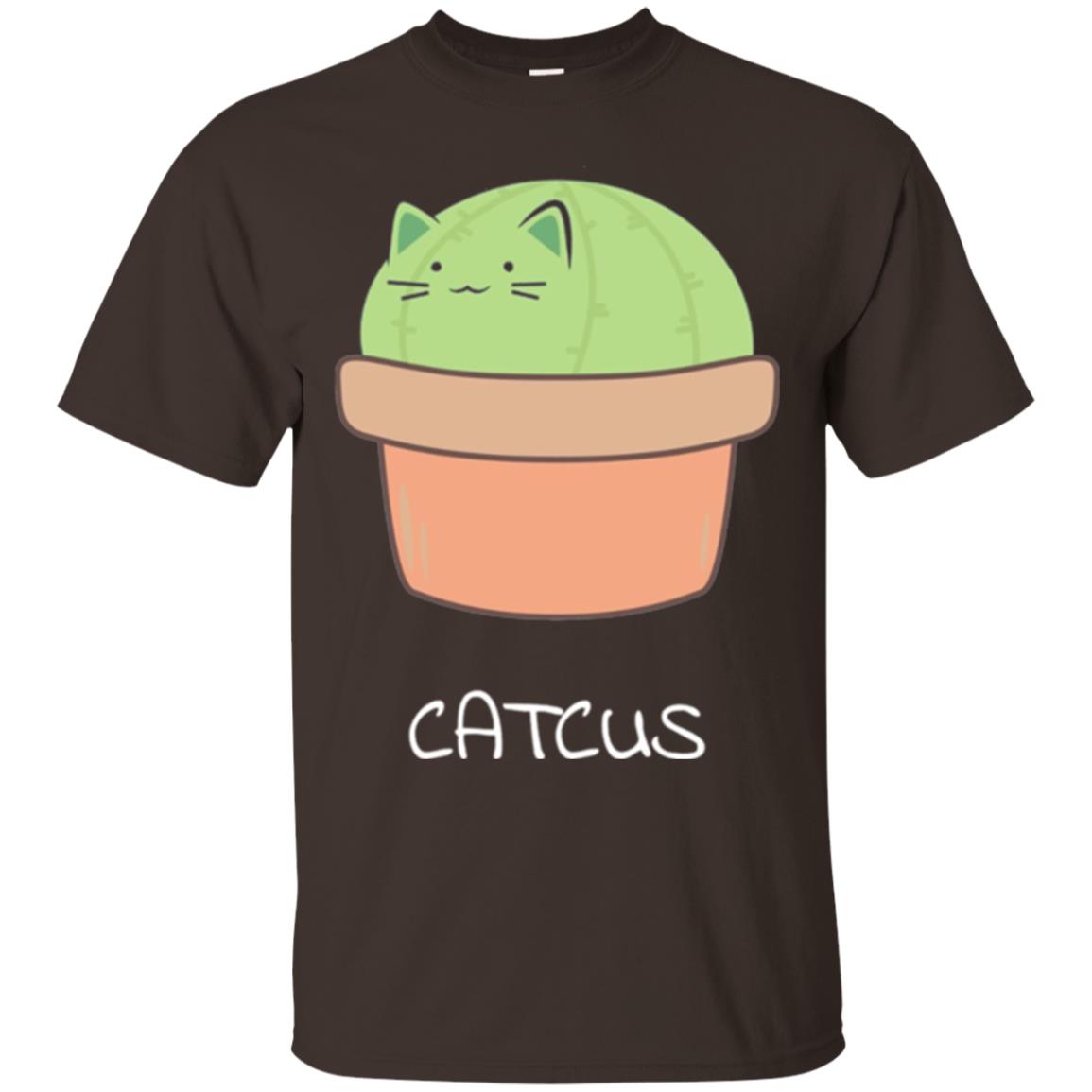 Cat Lovers T-shirt Catcus Dark Chocolate