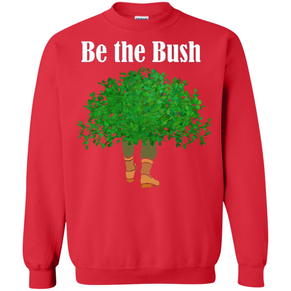 Be The Bush Camper Gamers Player Shirt Red