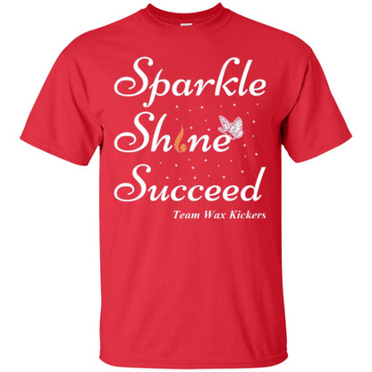 Sparkle Shine Succeed T-shirt Red
