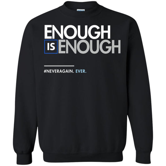 Enough Is Enough Gun Control T-shirt Black
