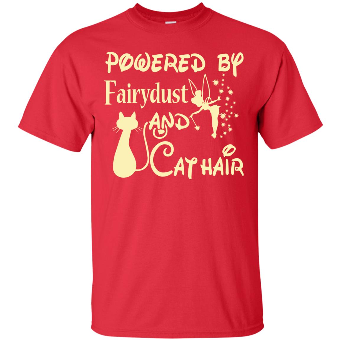 Powered Up Fairdust And Cat Hair Shirt Red