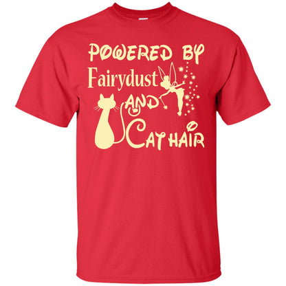 Powered Up Fairdust And Cat Hair Shirt Red