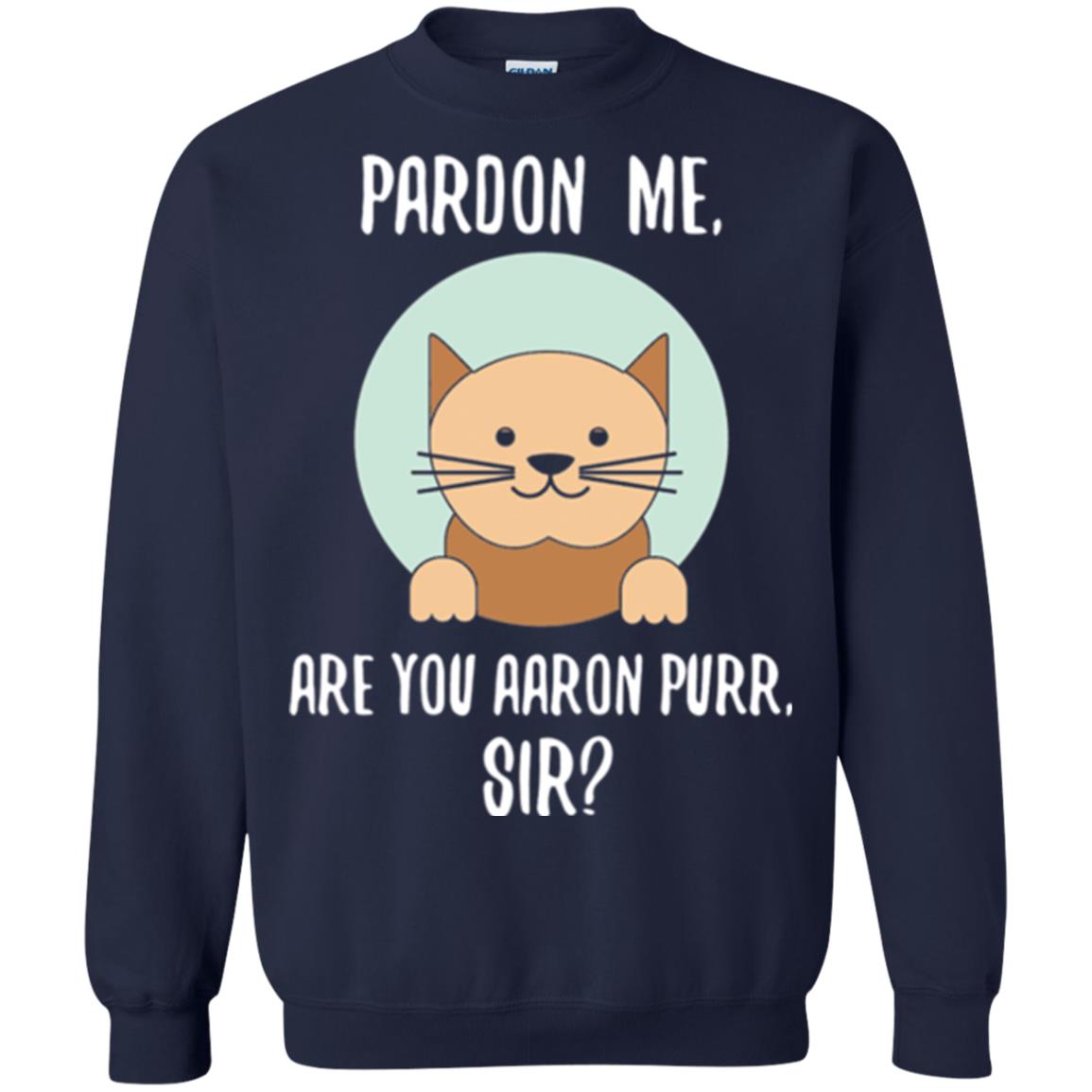 The Hamilton Cat T-shirt Pardon Me Navy