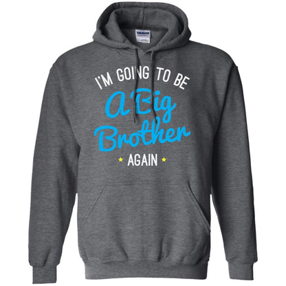Big Brother Again T-shirt Happy New Baby Dark Heather